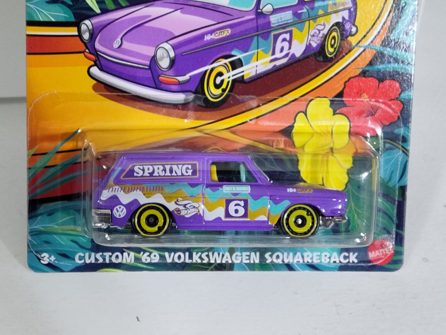 Hot Wheels #HVX24 Spring Series #5 Custom '69 Volkswagen Squareback (Loc E)