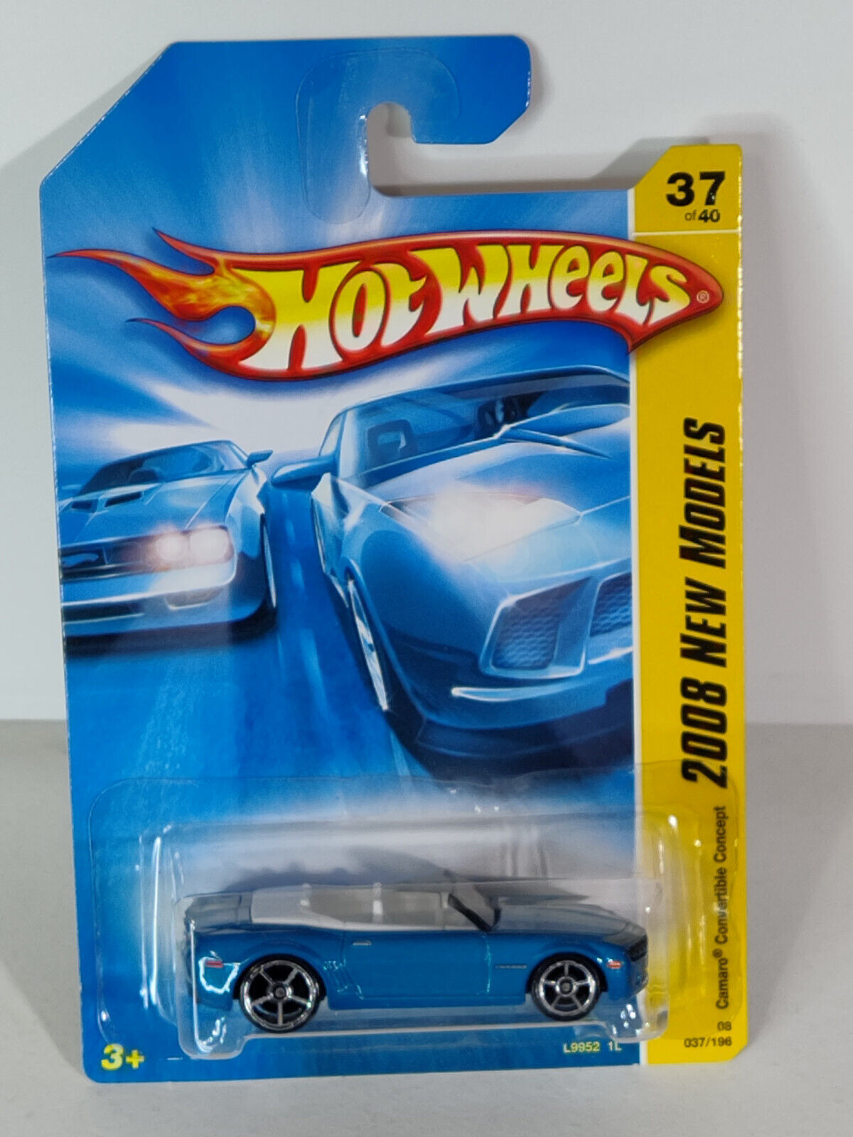 Hot Wheels 2008 New Models #37 Camaro Convertible Concept  (Loc U)