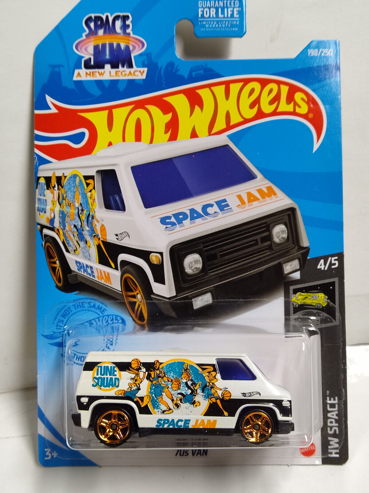 Hot Wheels #198 Space Series #4 70s Van  BLISTER PUSHED INWARDS