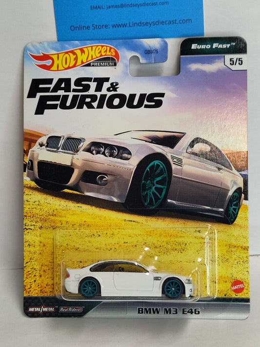 Hot Wheels GPK52 Fast and Furious Series #5  BMW M3 E46 BLISTER CRACK(Box 9)