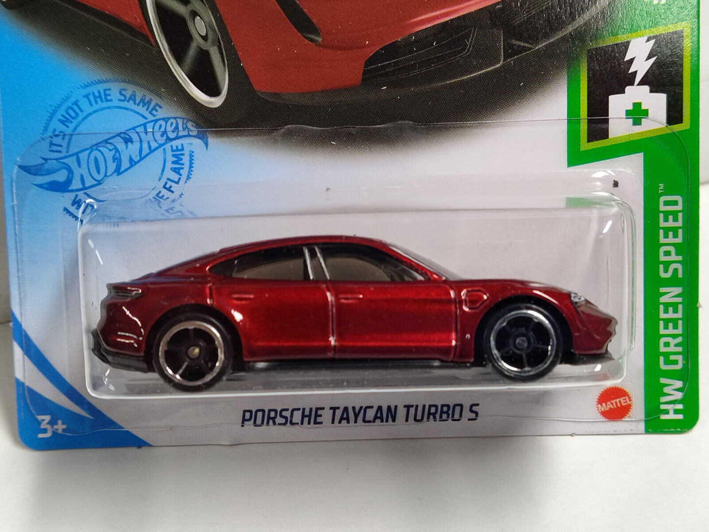 Hot Wheels #208 ML Green Speed Series #4 Porsche Taycan Turbo S