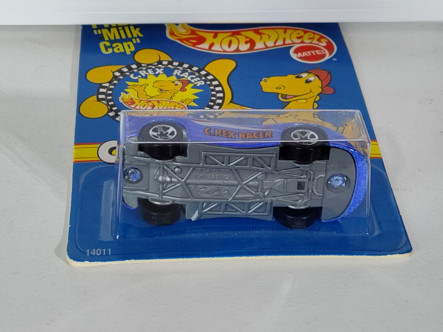 Hot Wheels C. Rex Racer Camaro Race CarCARD CREASED/BLISTER WRINKLED (Loc U)