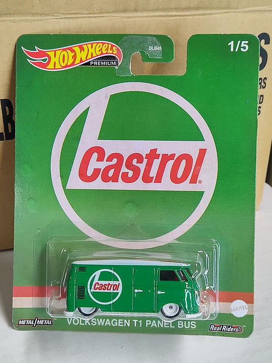 Hot Wheels HKD01 Car Culture Series #1  Volkswagen T1 Panel Bus BENT AT TOP COR