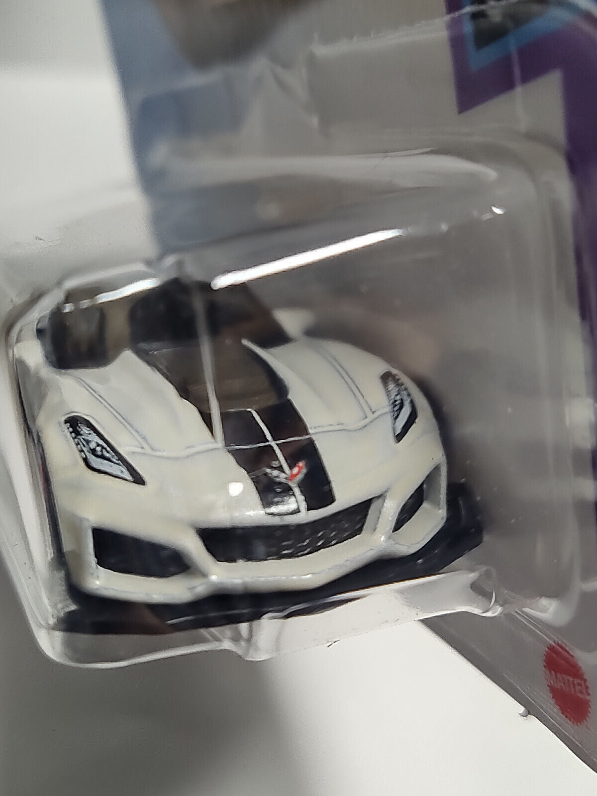 Hot Wheels #134 ML Torque Series #3 '19 Corvette ZR1 Convertible PGHK CREASED/CA