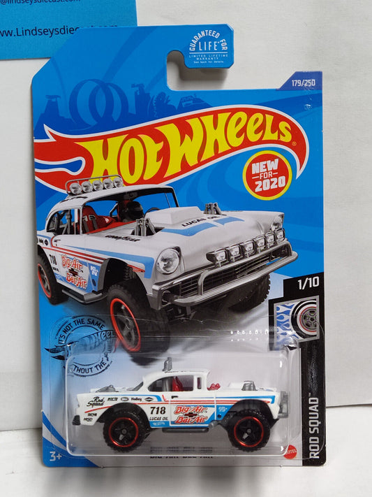 Hot Wheels #179 Rod Squad Series #1 Big Air Bel-Air  BLISTER WRINKLED (Wall 2)