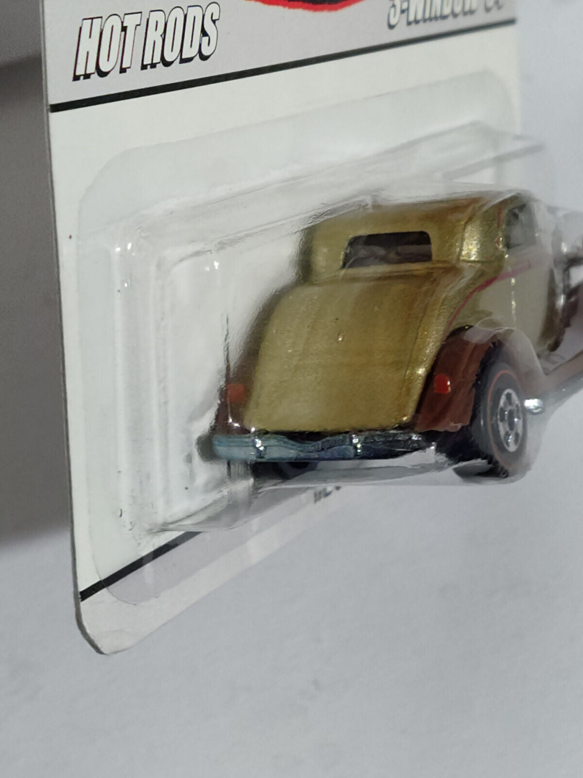 Hot Wheels #M1570 Since '68 Series #2  3-Window '34  PRICE STCKR ON CARD (Loc U