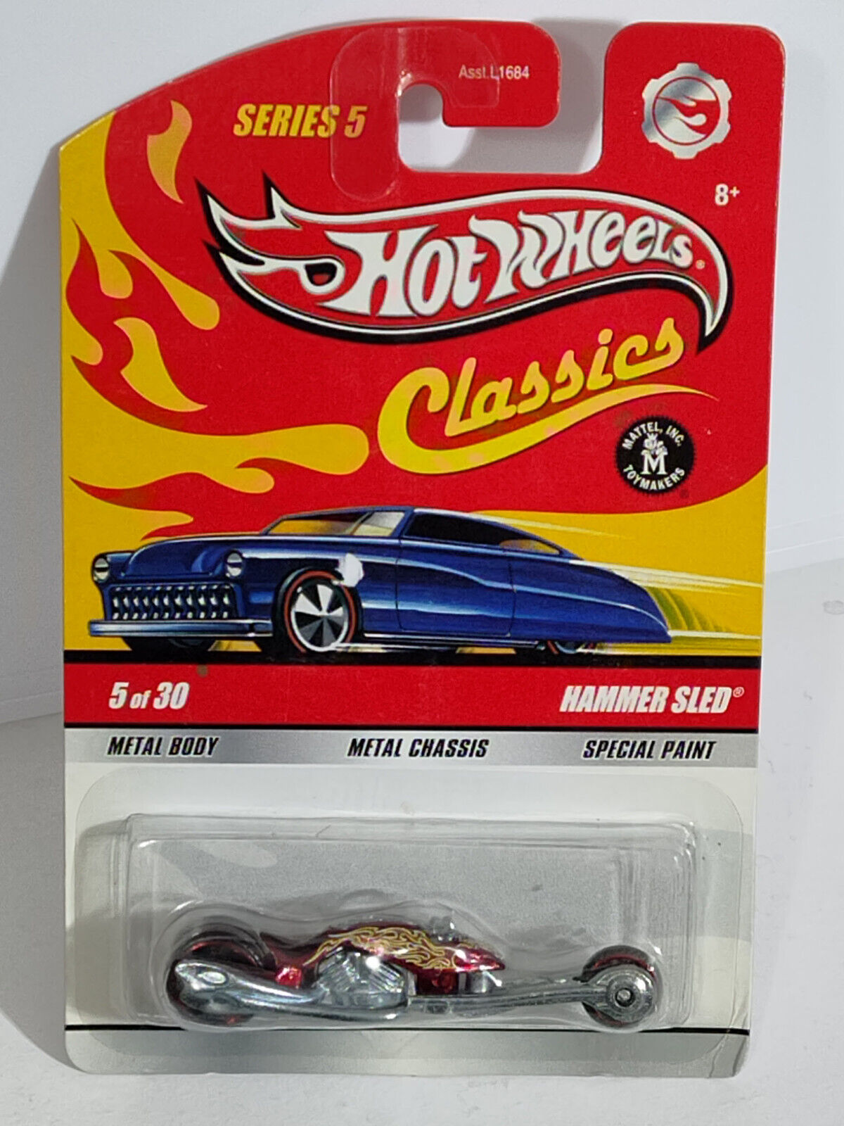 Hot Wheels #N6950 Classics Series 5 #5 Hammer Sled  (Loc X)