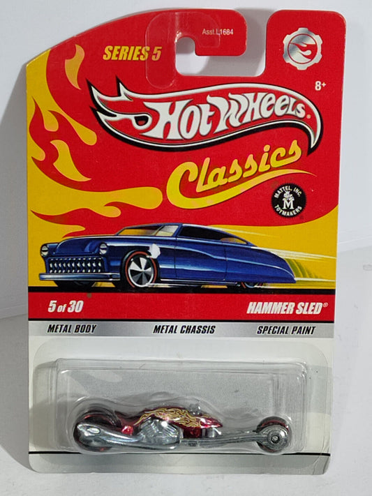 Hot Wheels #N6950 Classics Series 5 #5 Hammer Sled  (Loc X)