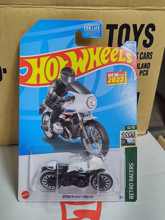 Hot Wheels #153 ML Retro Racers Series #10 BMW R nineT Racer (Box-C)