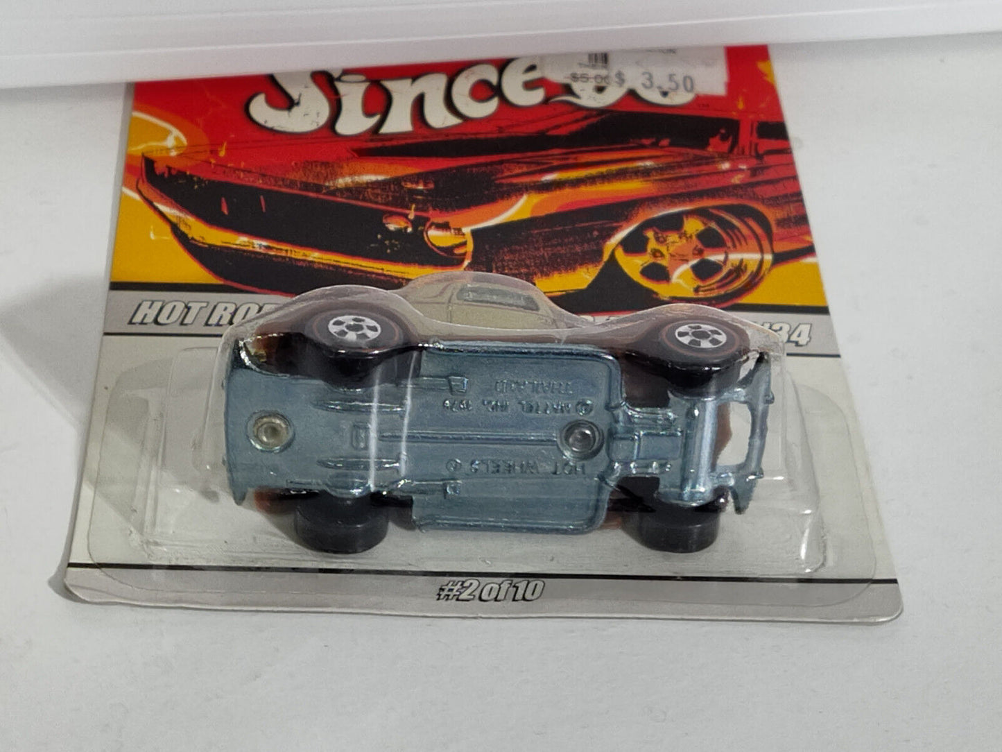 Hot Wheels #M1570 Since '68 Series #2  3-Window '34  PRICE STCKR ON CARD (Loc U