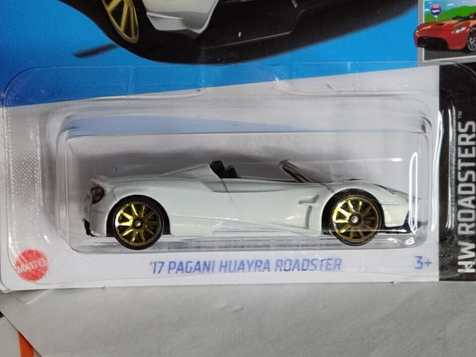 Hot Wheels #013 Roadsters Series #2 '17 Pagani Huayra Roadster (Box O)