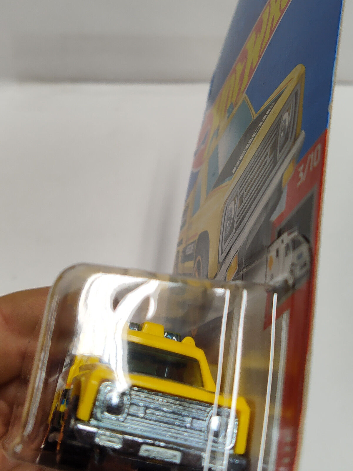 Hot Wheels #206 Mainline Rescue Series #3 Rescue Ranger Cracked Blisters