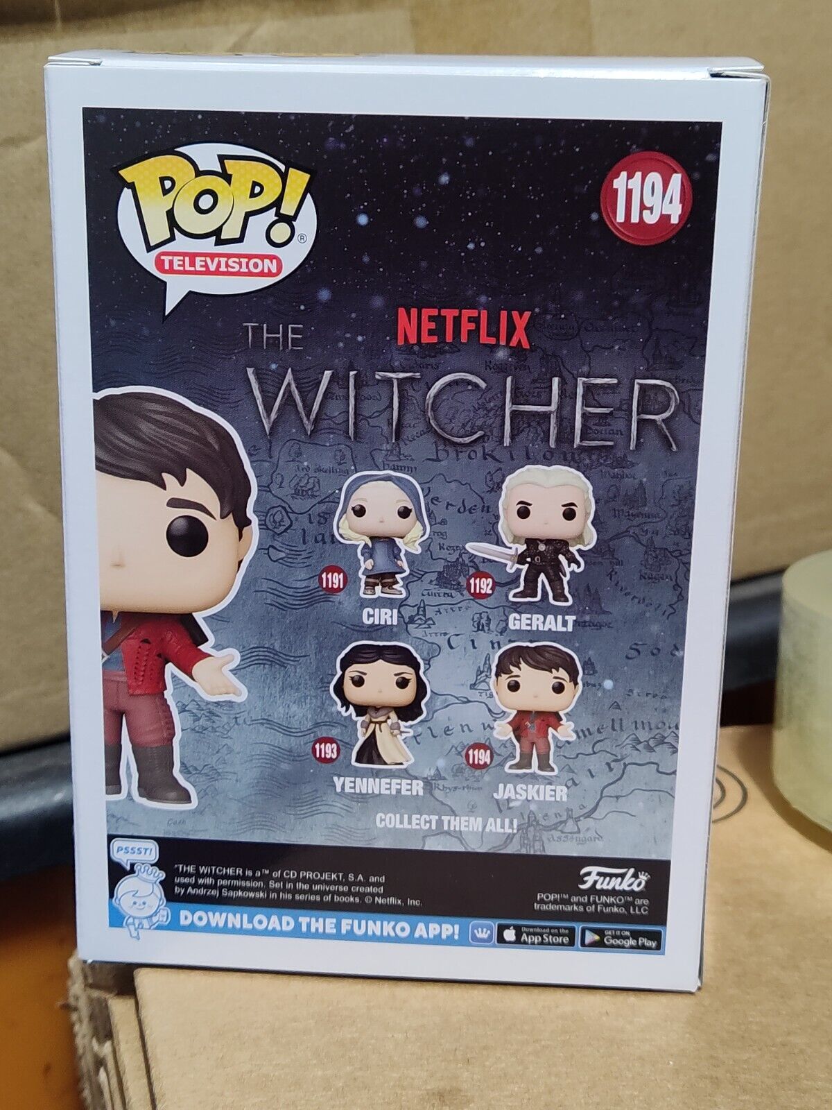 Funko Pop Television The Witcher #1194  Jaskier