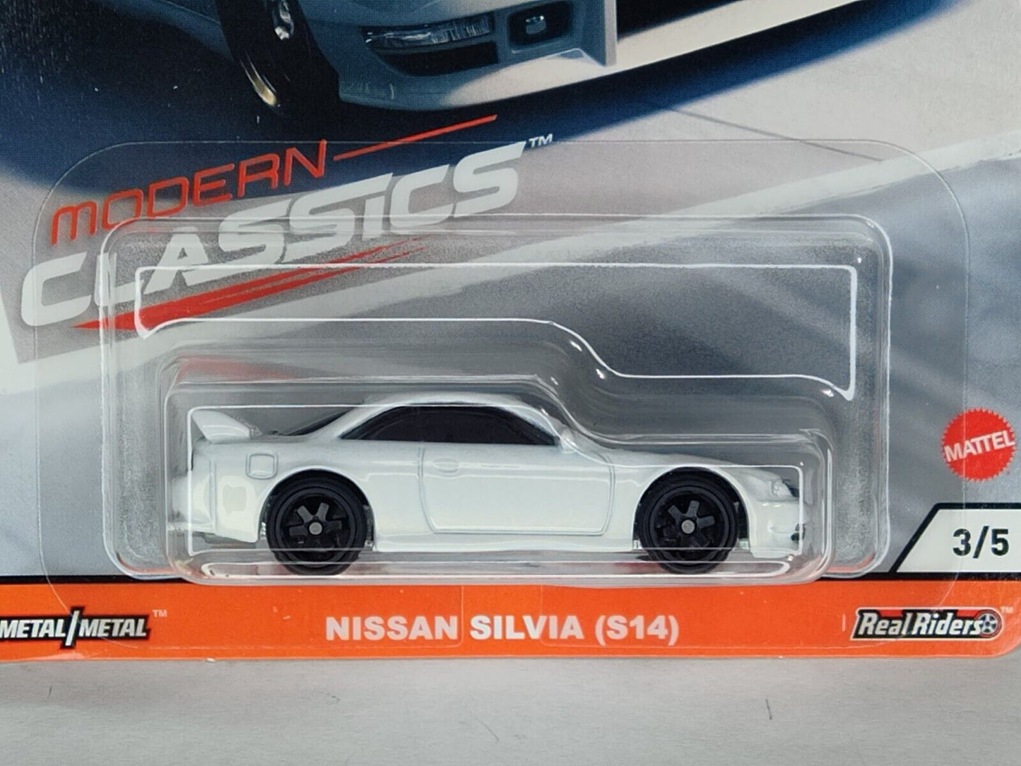 Hot Wheels GJP99 Modern Classics Series #3 Nissan Silvia MRKS/INDENT TOP OF CARD