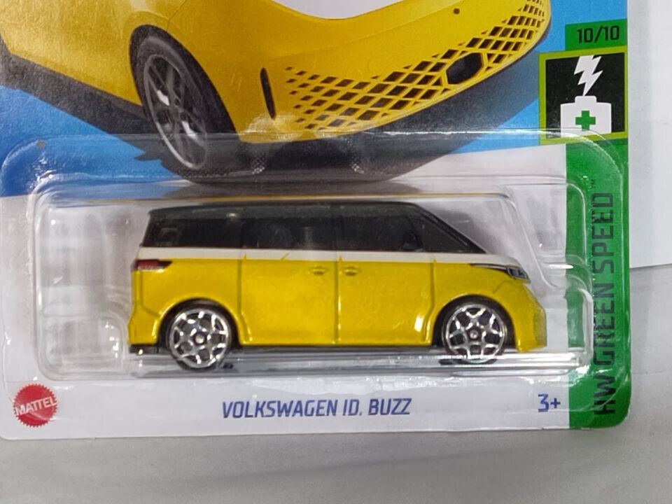 Hot Wheels #173 Green Speed Series #10 Volkswagen ID BUZZ (Wall 2)