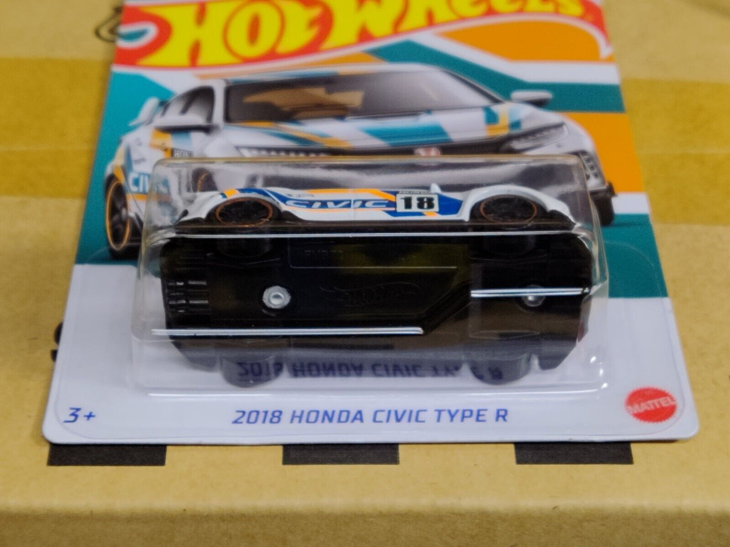 Hot Wheels #HDH19  HONDA Series #5 2018 Honda Civic Type R (Loc-H)