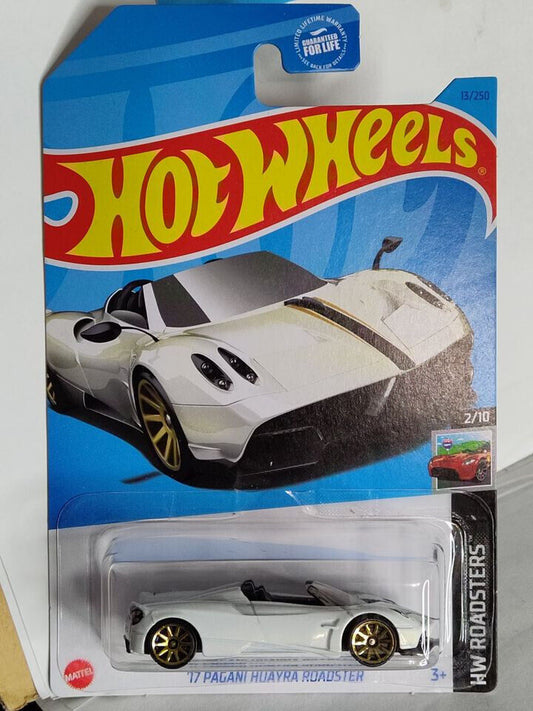 Hot Wheels #013 Roadsters Series #2 '17 Pagani Huayra Roadster (Box O)