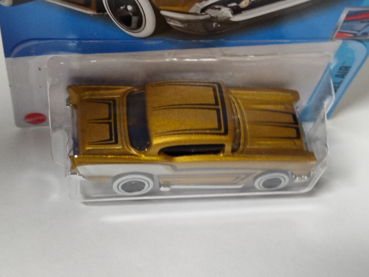 Hot Wheels #044 Mainline Chevy Bel Air Series '57 Chevy Gold