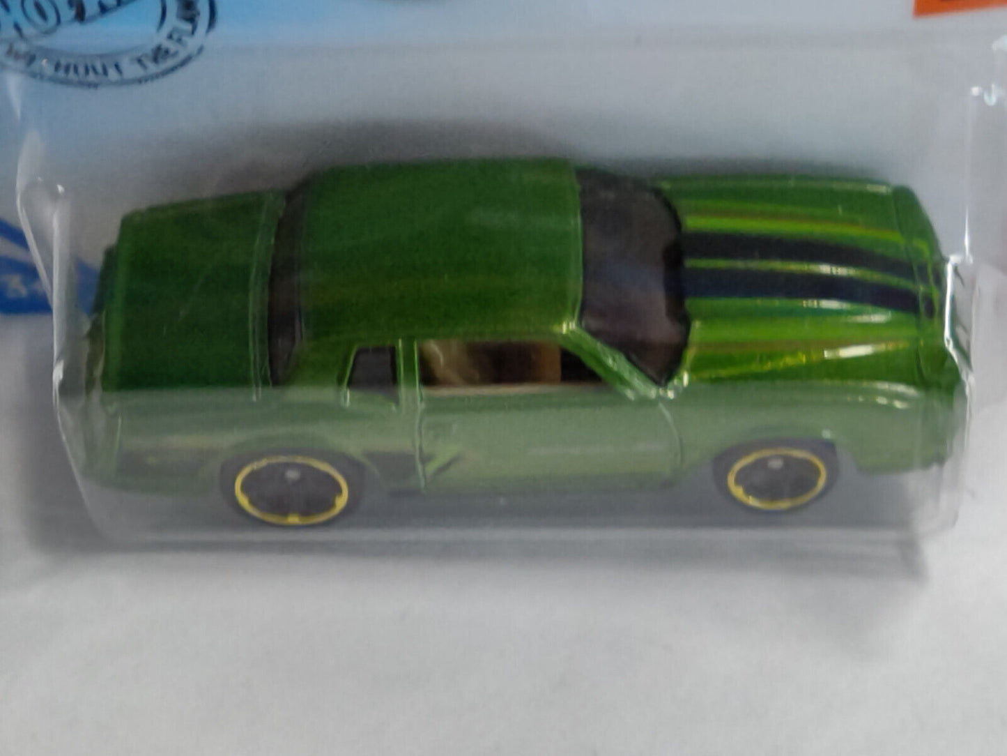 Hot Wheels #196 Muscle Mania Series #6 '86 Monte Carlo SS CARD BENT/BLISTER DEN