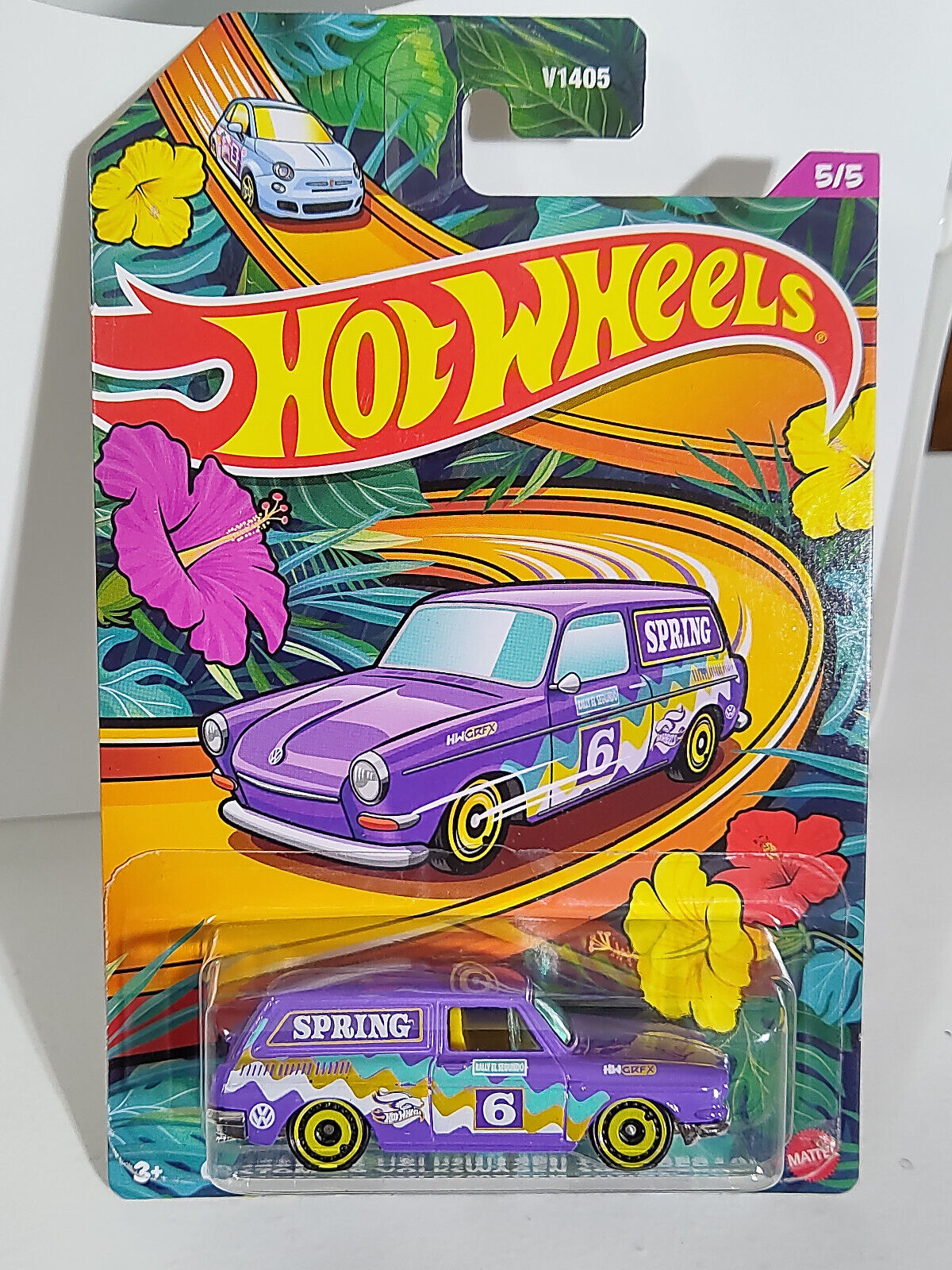 Hot Wheels #HVX24 Spring Series #5 Custom '69 Volkswagen Squareback (Loc E)