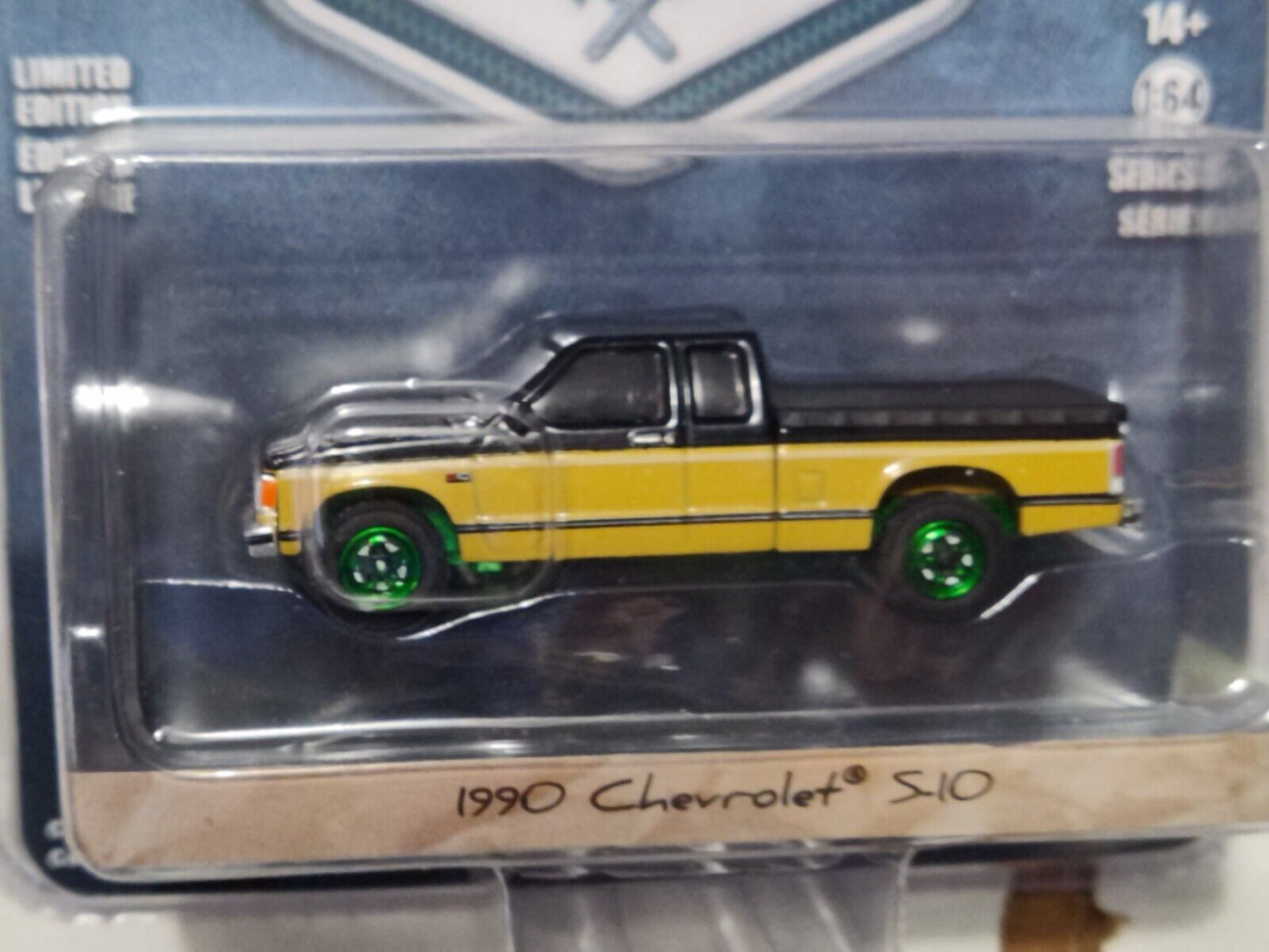 GreenLight Blue Collar Series 1990 Chevy S-10 CHASE Green Machine