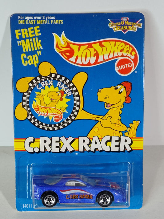 Hot Wheels C. Rex Racer Camaro Race CarCARD CREASED/BLISTER WRINKLED (Loc U)