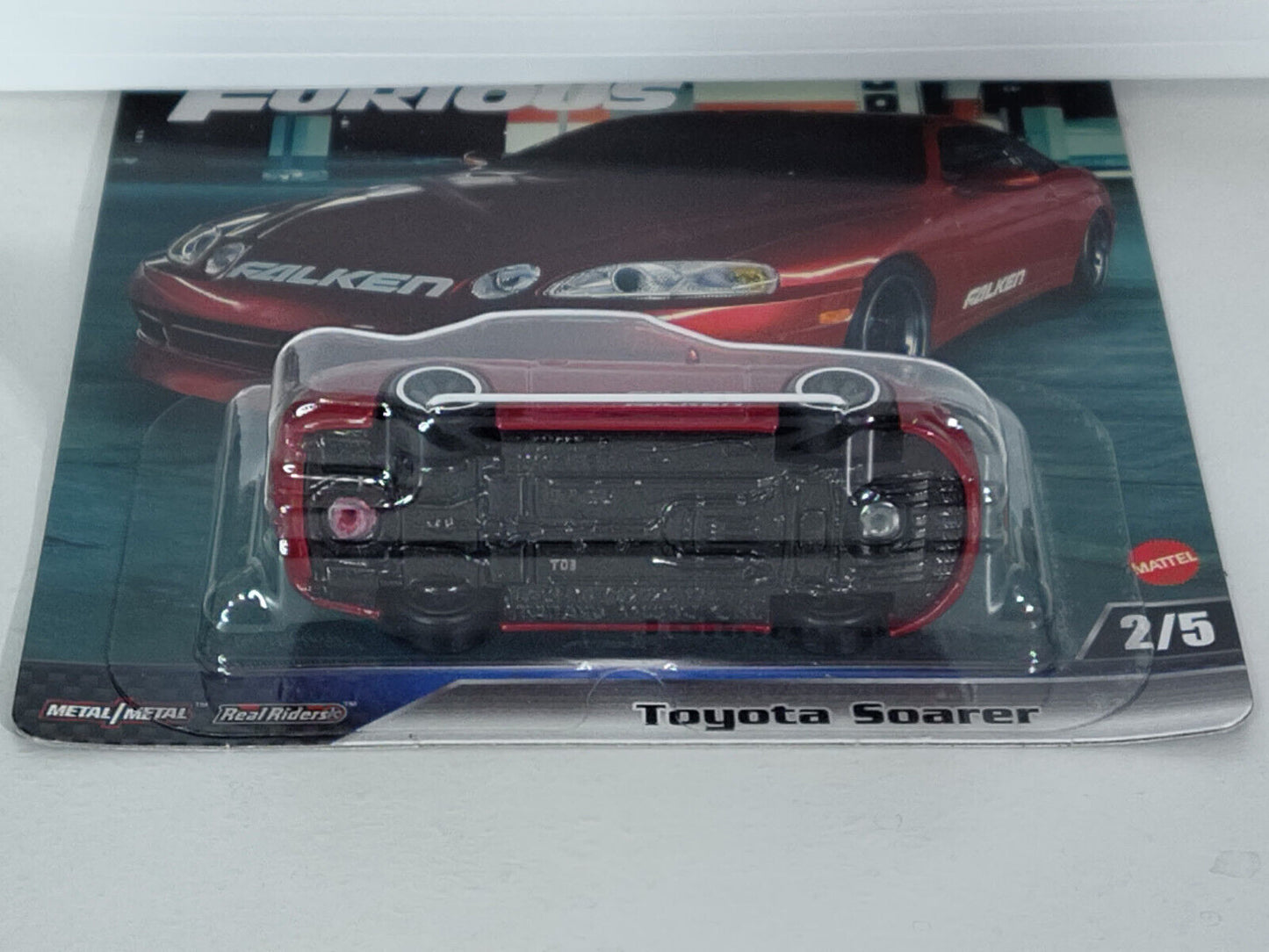 Hot Wheels Fast and Furious Series #2 Toyota Soarer MARKS ON CARD (Box 51)