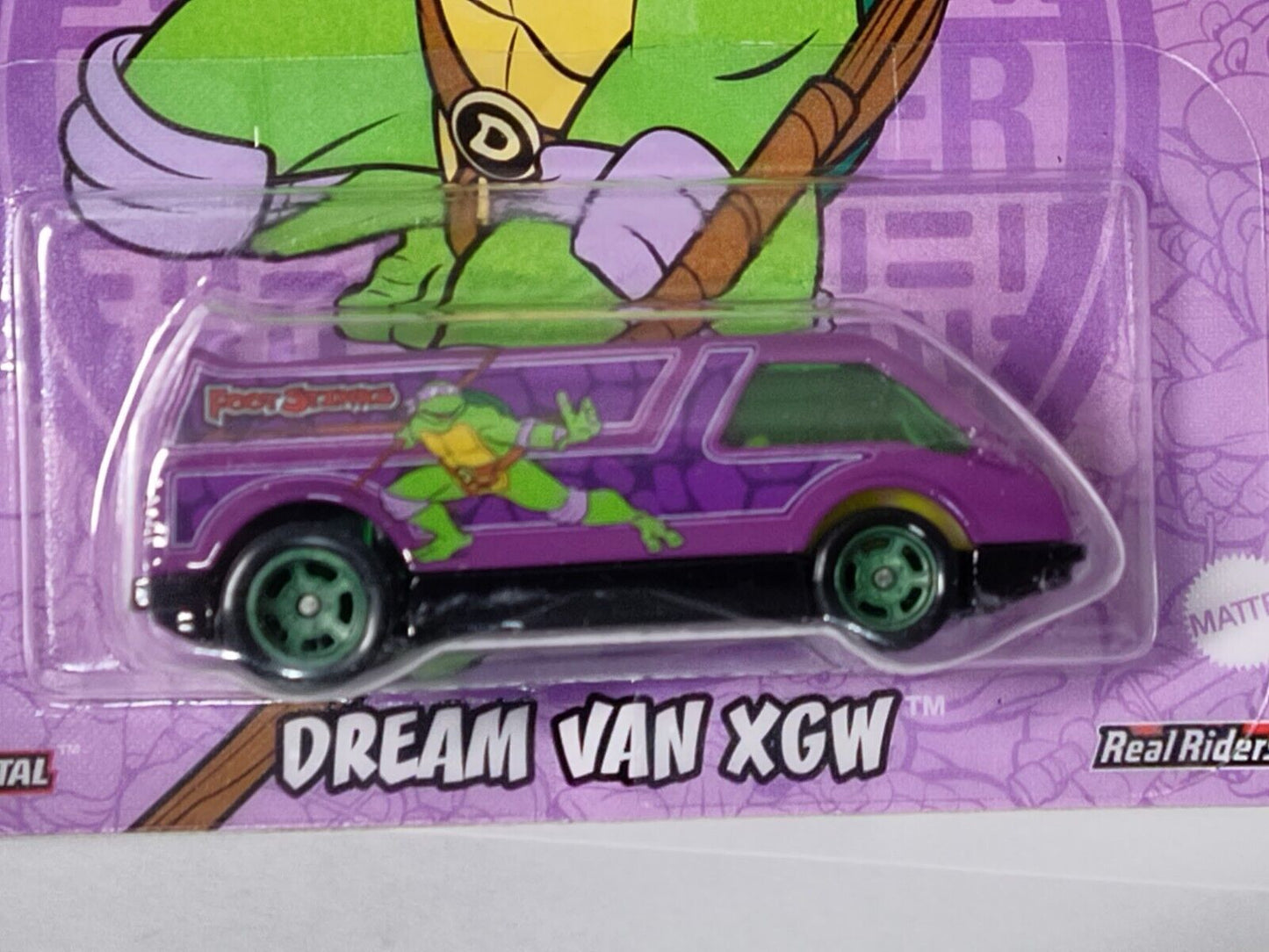 Hot Wheels HCN93 Teenage Mutant Ninja Turtles Series #5 Dream Van XGW (Box 14)