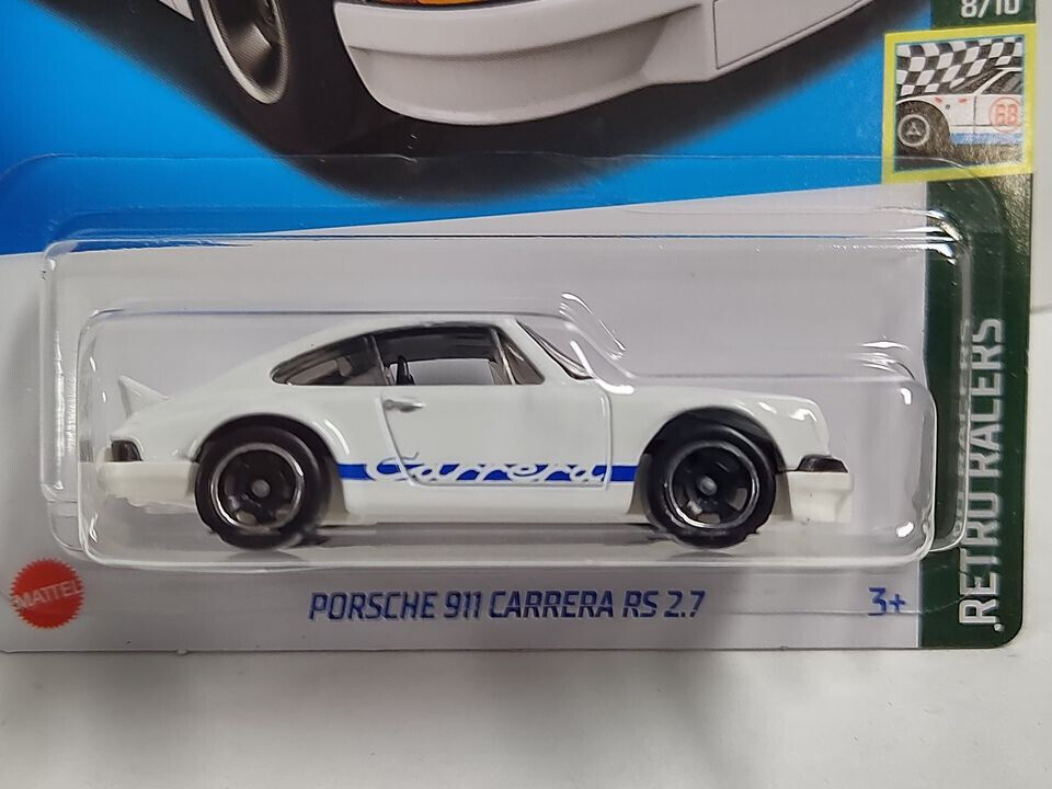 Hot Wheels #125 ML Retro Racers Series #8 Porsche 911 Carrera RS 2.7 (Box-C)