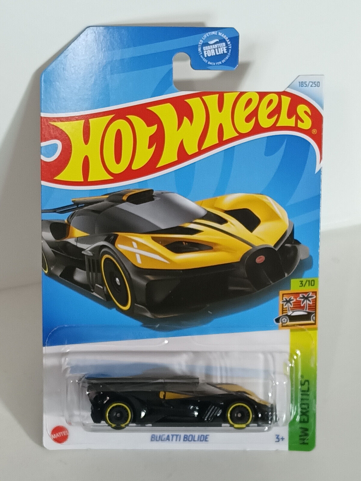 Hot Wheels #185 Exotics Series #3 Bugatti Bolide  (Loc B)