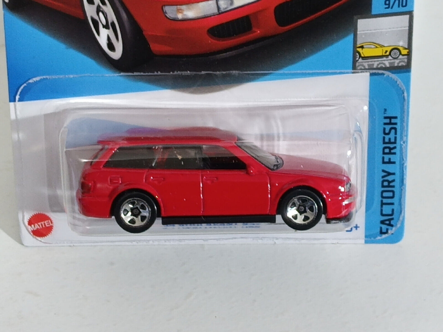 Hot Wheels #133 Factory Fresh Series #9 '94 Audi Avant RS2 BENT EDGES