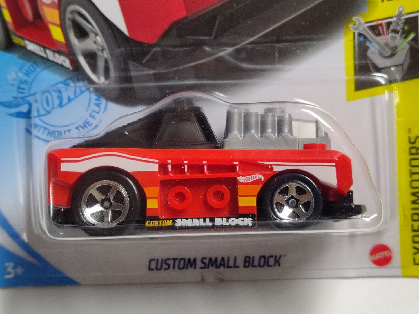 Hot Wheels #131 Mainline Experimotors Series Custom Small Block Red