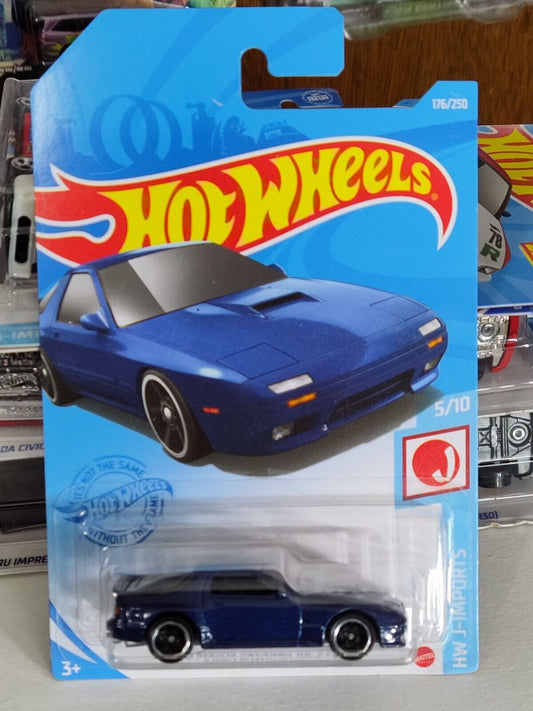 Hot Wheels #176 Mainline J-Imports Series #5 '89 Mazda Savanna RX-7 FC3S