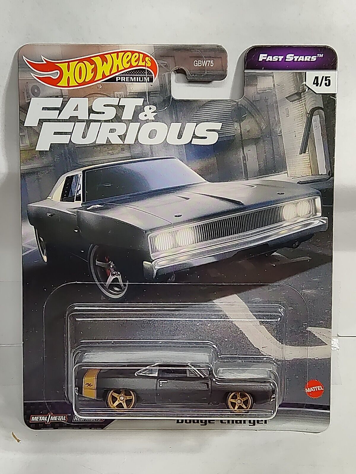 Hot Wheels GRL71 Fast and Furious Series #4 Dodge Charger Premium  (Box 16/20)