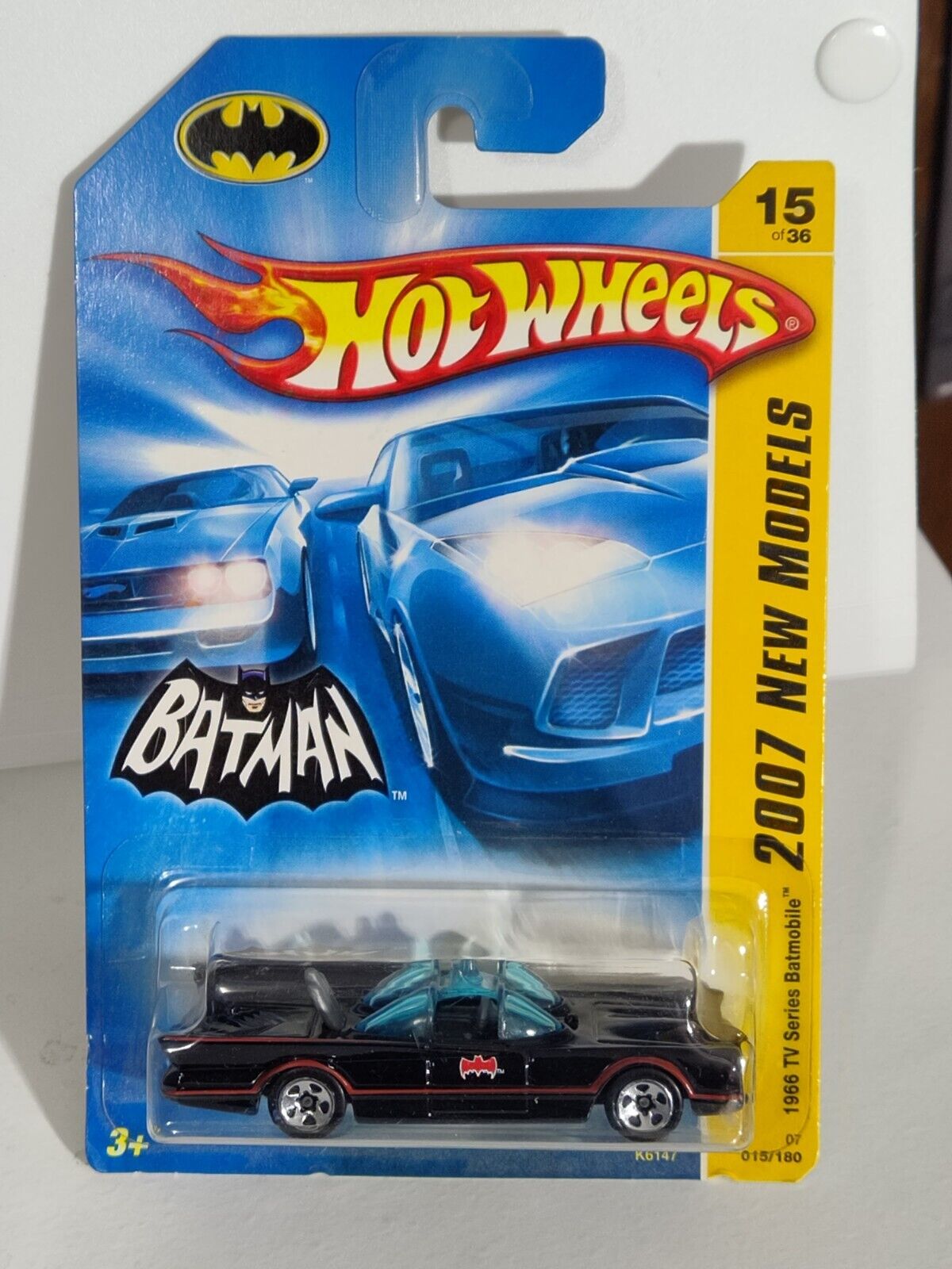 Hot Wheels 2007 New Model Series #15  1966 TV Series Batmobile (Loc R)