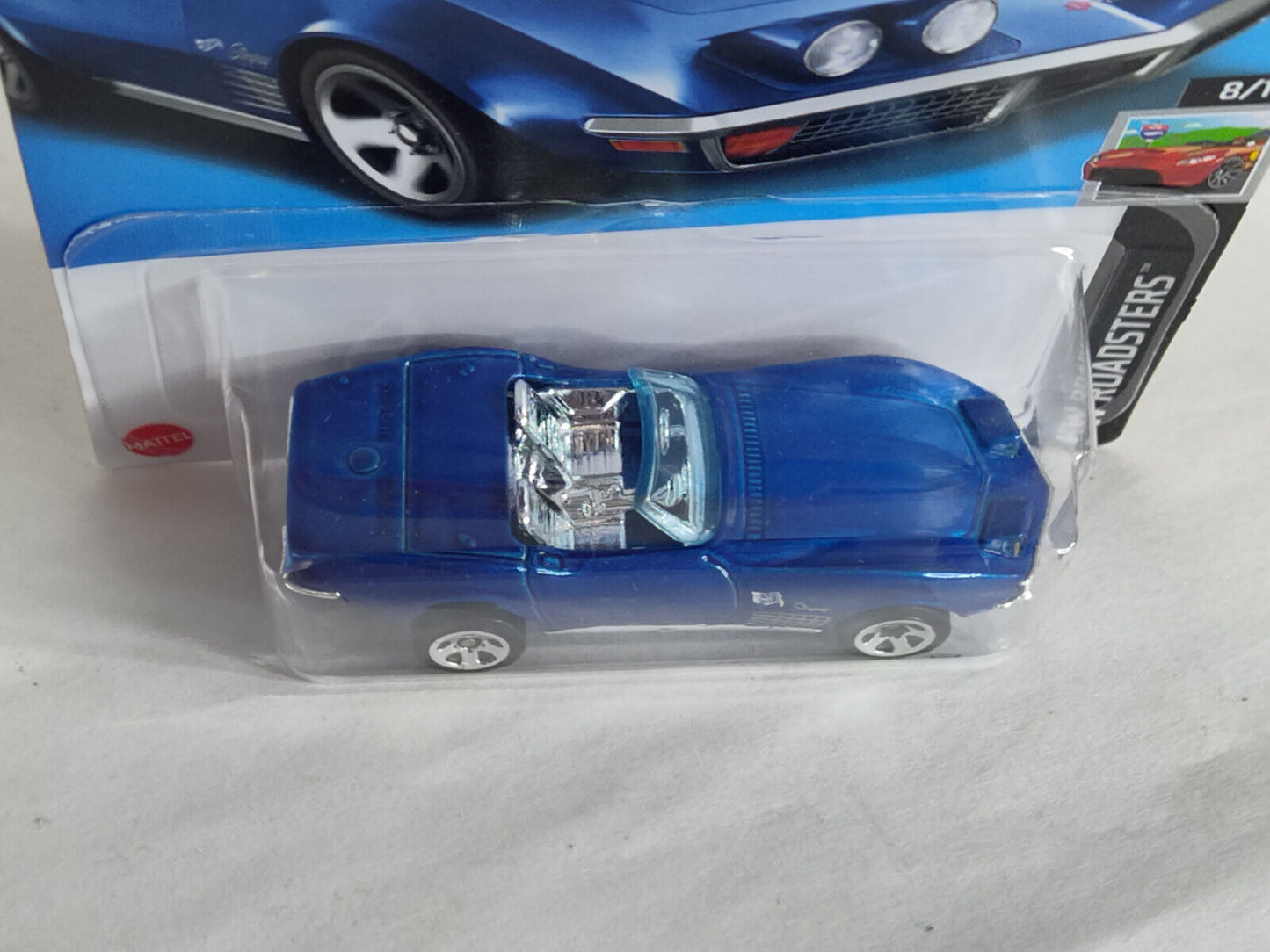 Hot Wheels #132 ML Roadsters Series #8 '72 Stingray Convertible (Box C)