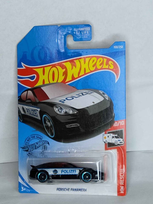 Hot Wheels #100 Rescue Series #10 Porsche Panamera (Box R)