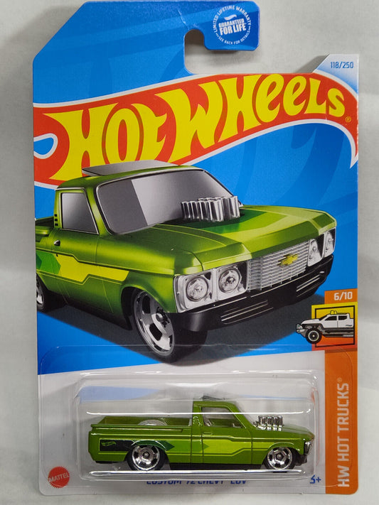 Hot Wheels #118 Hot Trucks Series #6 Custom '72 Chevy Luv  (Lox S)