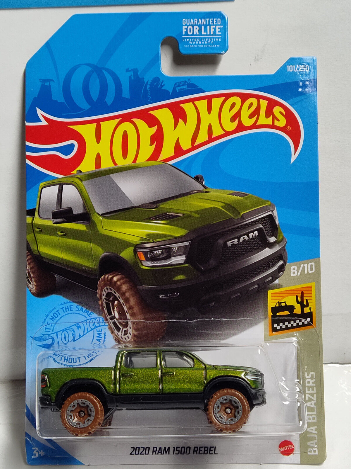 Hot Wheels #101 Mainline Baja Blazers Series #8 2020 Ram 1500 Rebel