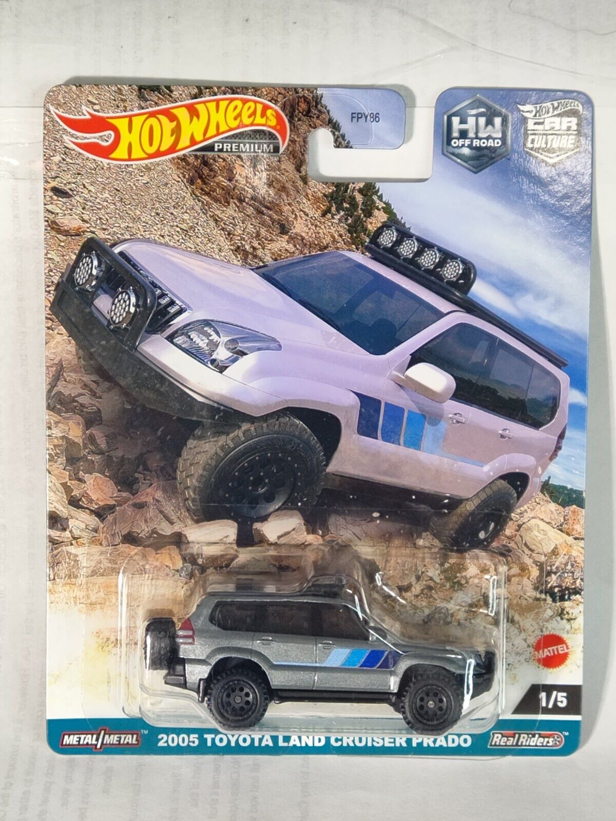 Hot Wheels HKC70 Off Road Series #1  2005 Toyota Land Cruiser Prado (Box 3)