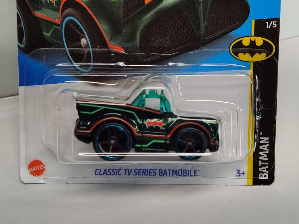 Hot Wheels #003 Batman Series #1 Classic TV Series Batmobile (Green) CRD CRE(LoR