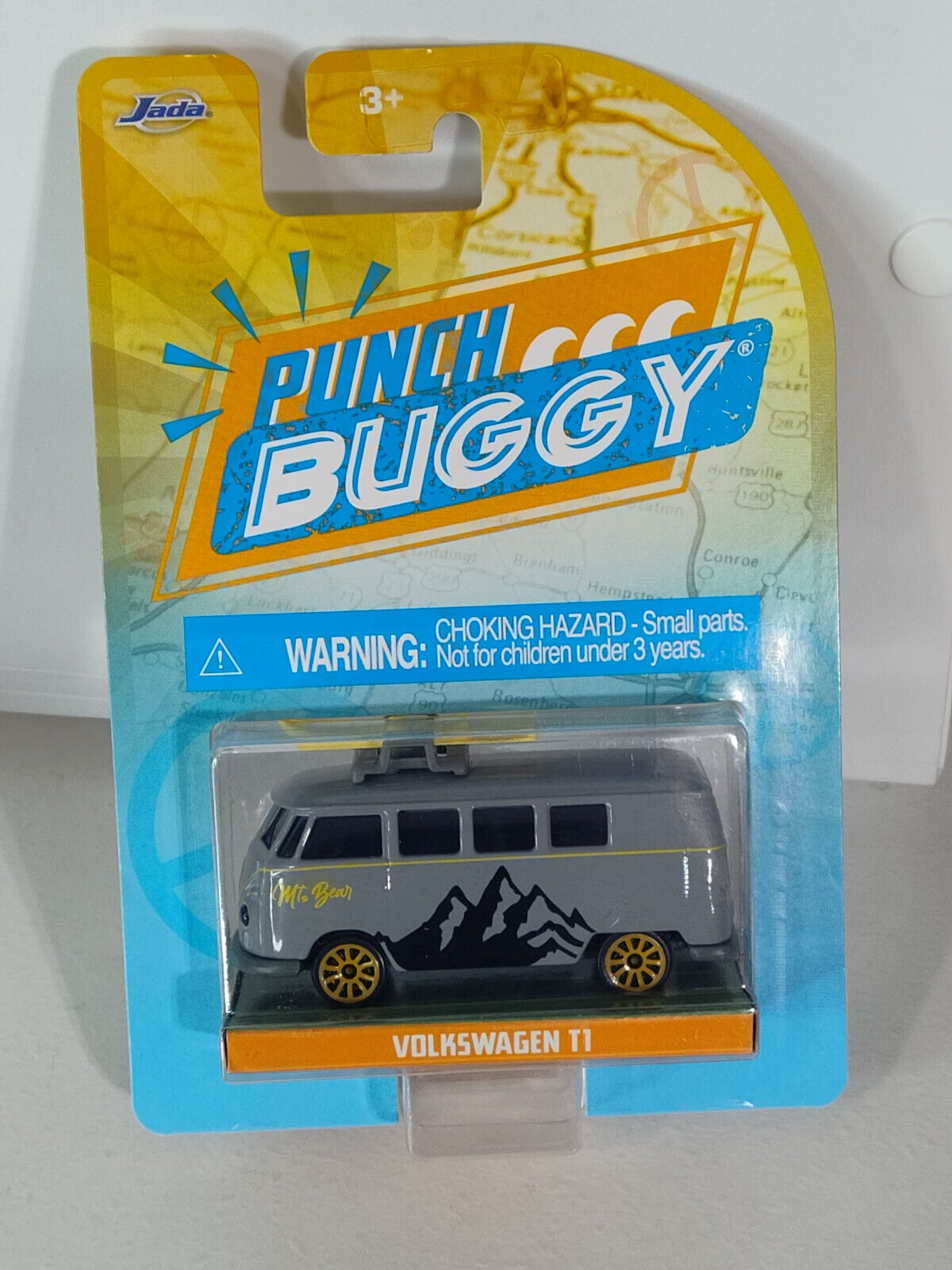 JADA Majorette Slug Bug/ Punch Buggies Series Volkswagen T1 Bus STKR GLUE RESIDU