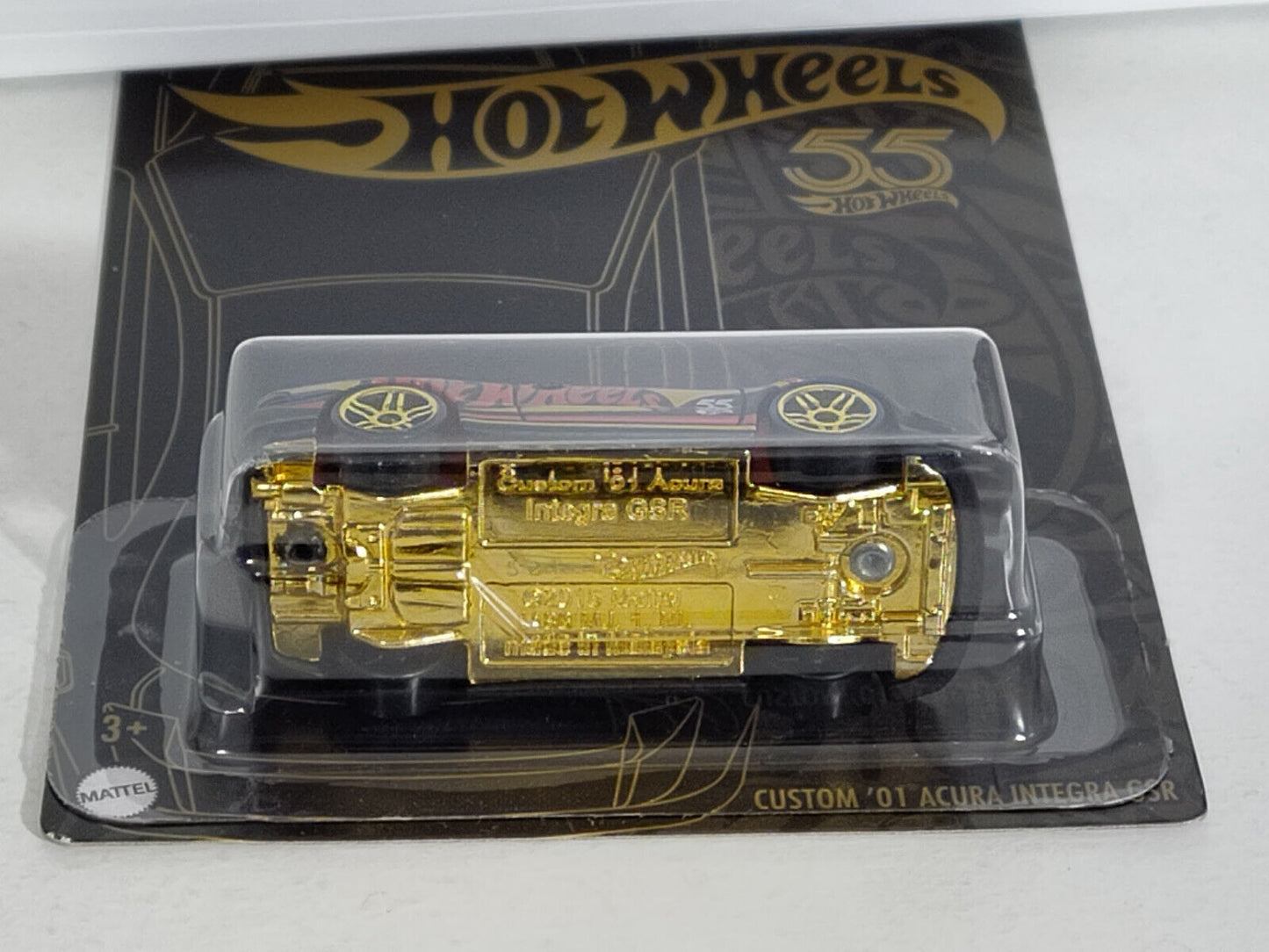 Hot Wheels #HLK07 Satin & Gold Series #5 Custom '01 Acura Integra GSR (Loc G)