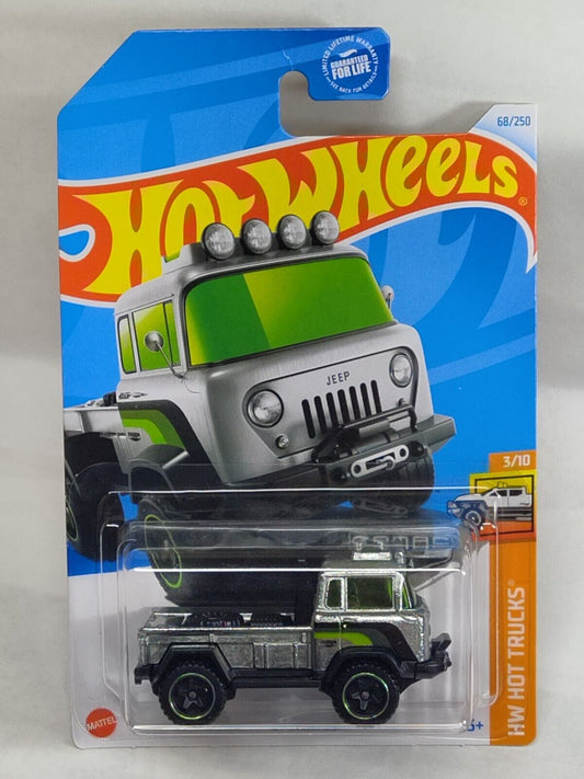 Hot Wheels #068 M Hot Trucks Series #3 '57 JEEP FC ZAMAC PGHK BENT/CREAS(W2/15.3