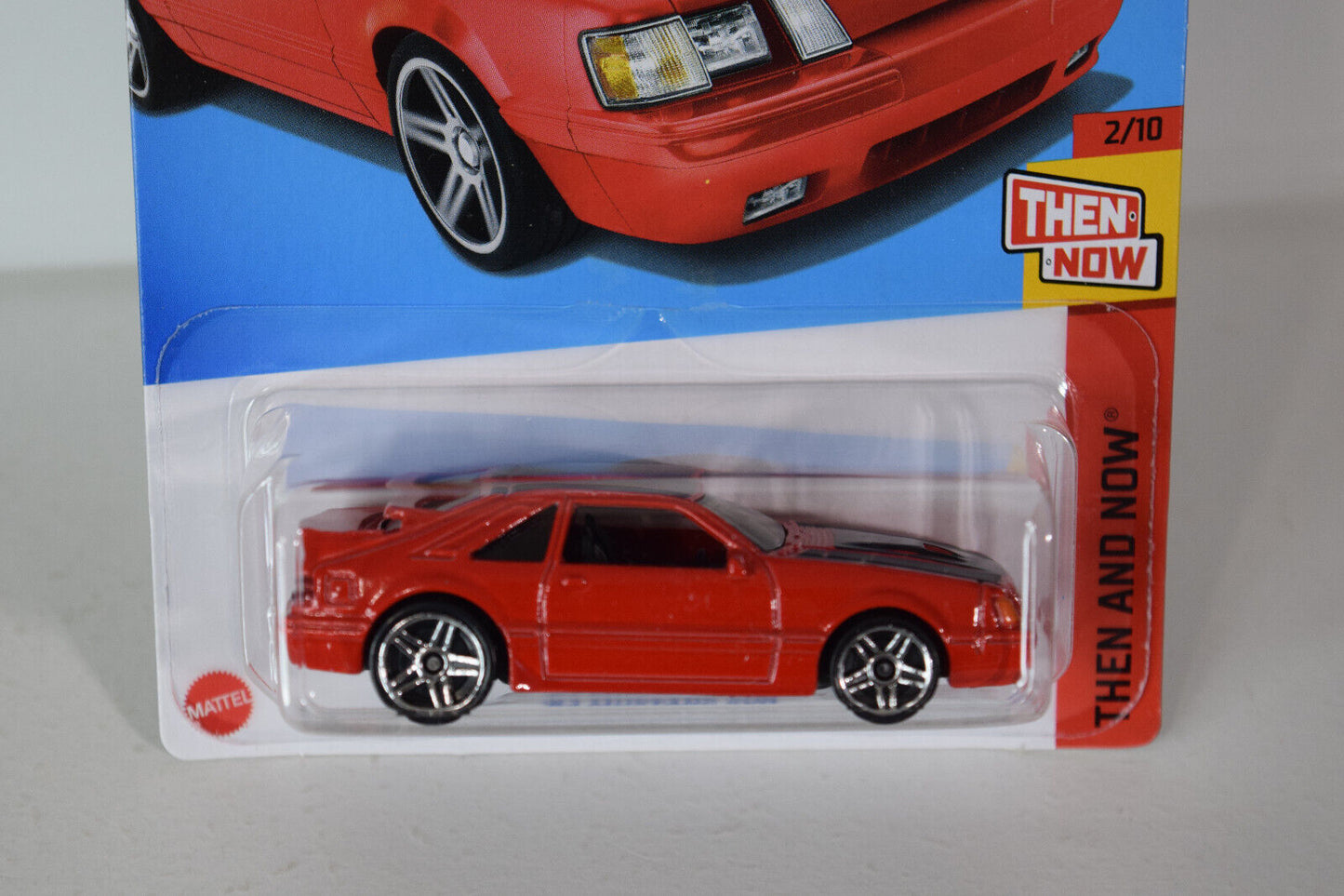 Hot Wheels #192 Then and Now Series #2 '84 Mustang SVO  (Loc B)