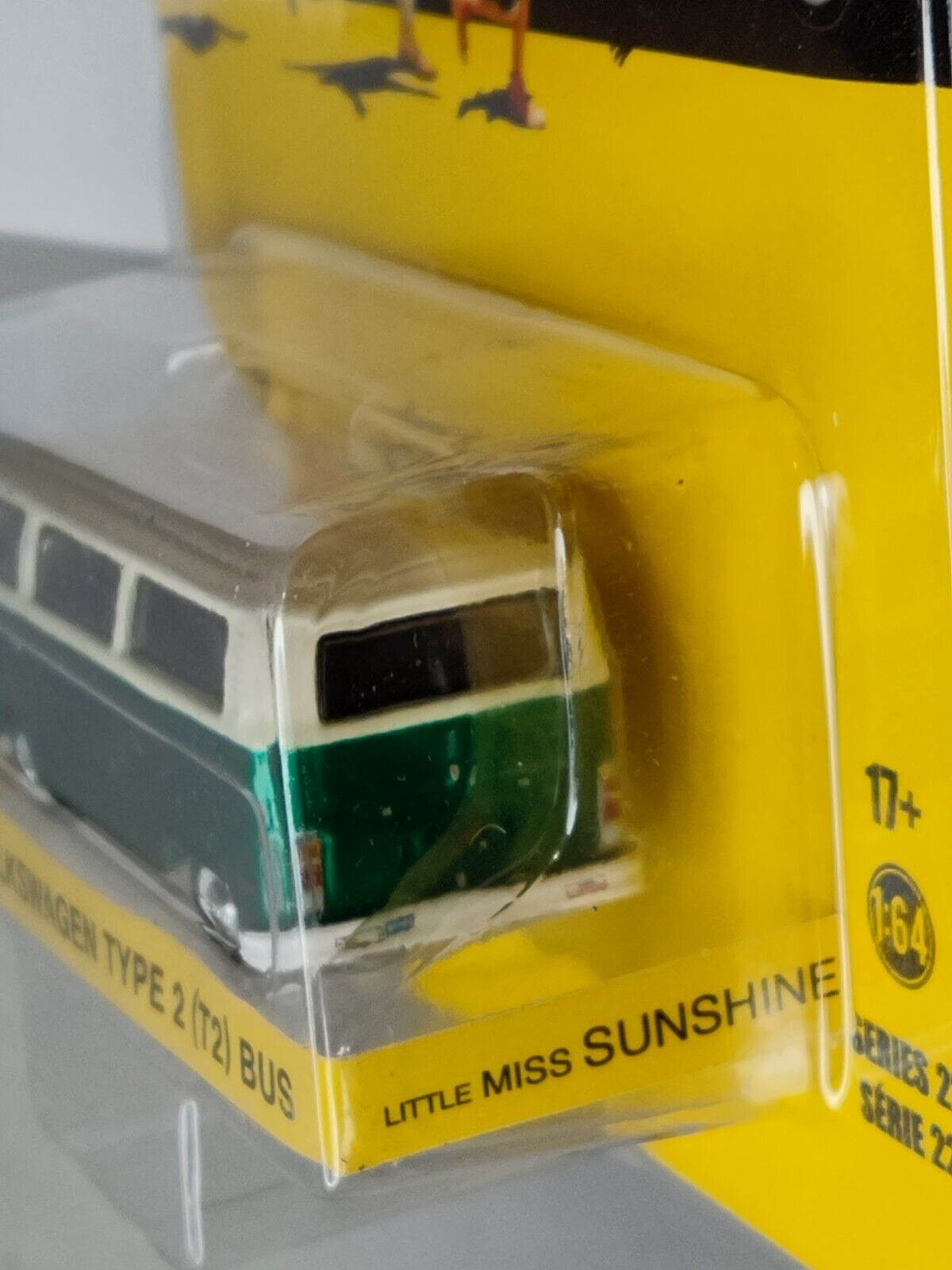 Greenlight Little Miss Sunshine 1978 Volkswagen Type 2(T2) Bus CHASE GREEN MACHI