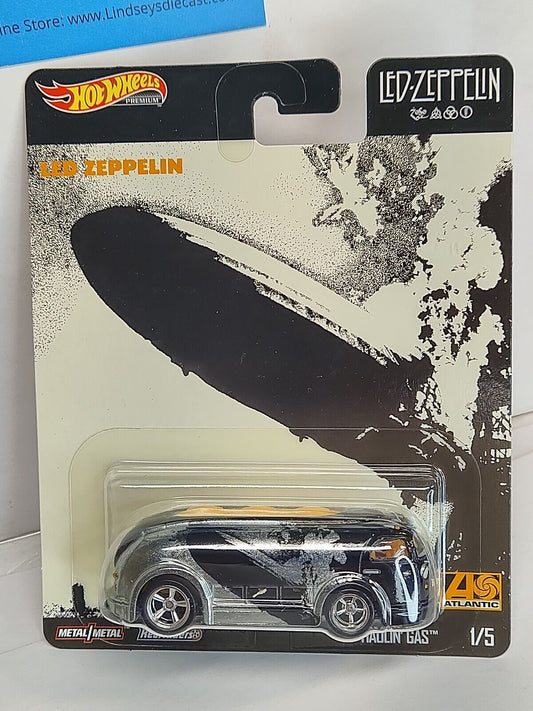 Hot Wheels GJR14 Led Zeppelin Series #1 Haulin Gas  (Box 25)