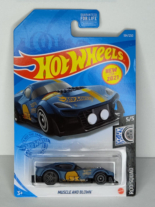 Hot Wheels #184 Mainine Rod Squad Series Muscle and Blown