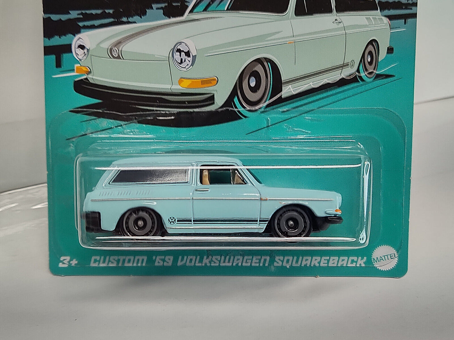 Hot Wheels #HDH41  Volkswagen Series #2 Custom '69 Volkswagen Squareback (Wal 3)