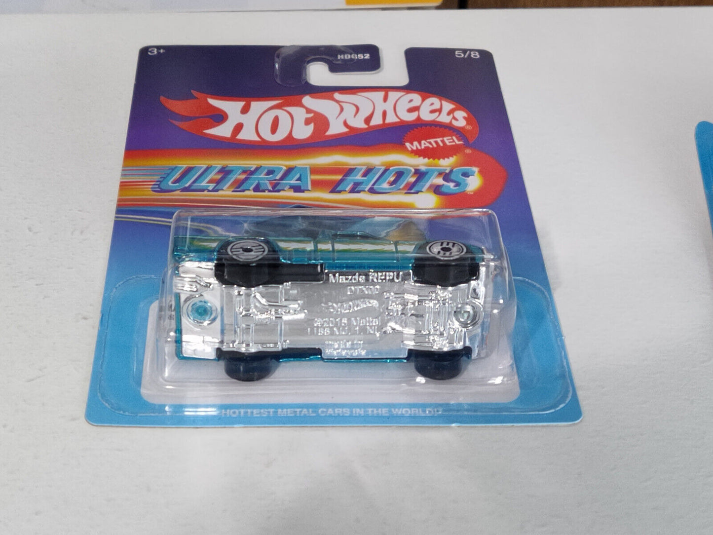 Hot Wheels #HRX04 Ultra Hots Series #5 Mazda Repu  LH CRNR BENT/CREASED (Loc G)